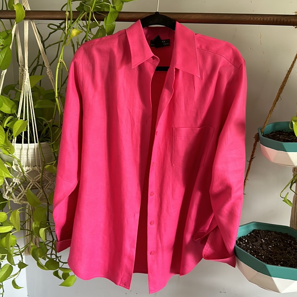 Lauren Ralph Lauren Pink Women's Top - Picture 2 of 6
